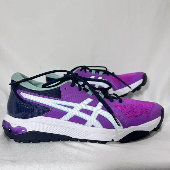 ASICS Women's GEL-COURSE GLIDE Golf Shoes 1112A017 Size 7 Purple Teal. - Picture 2 of 6
